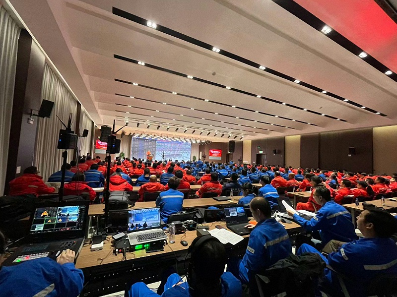 庫爾勒石油小鎮(zhèn)生活中心音視頻工程竣工